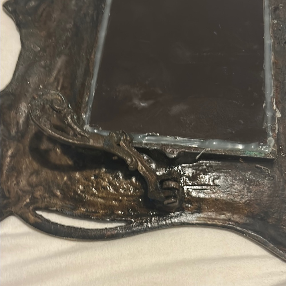 Antique-Style Gold Mirror Frame - Picture 6 of 12